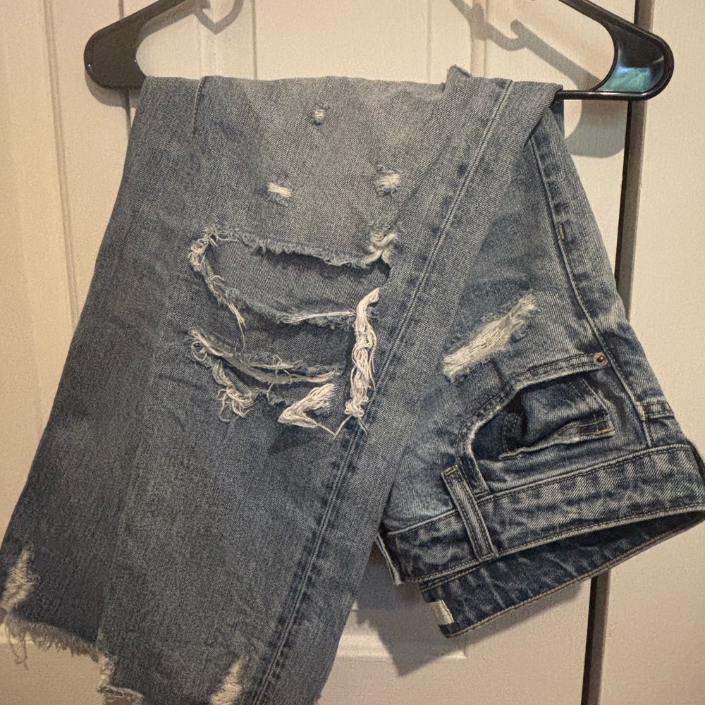 Distressed Blue Denim Jeans - Women’s size 29